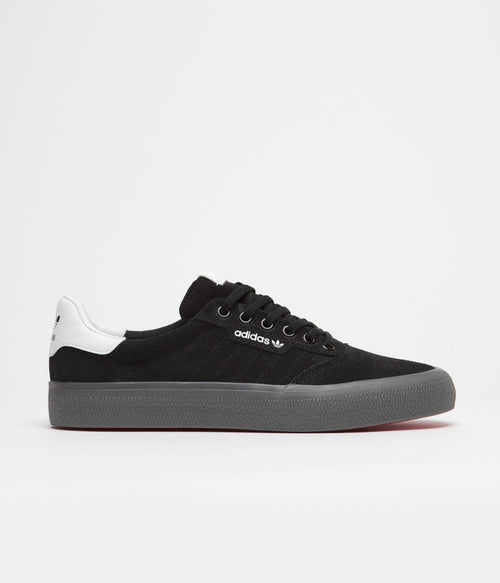 Adidas 3MC Shoes in Core Black and FTWR White / Better Scarlet