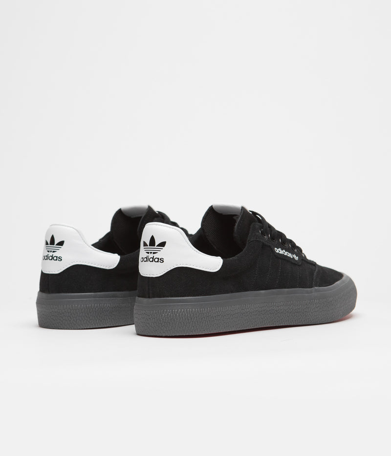 Adidas 3MC Shoes in Core Black and FTWR White / Better Scarlet