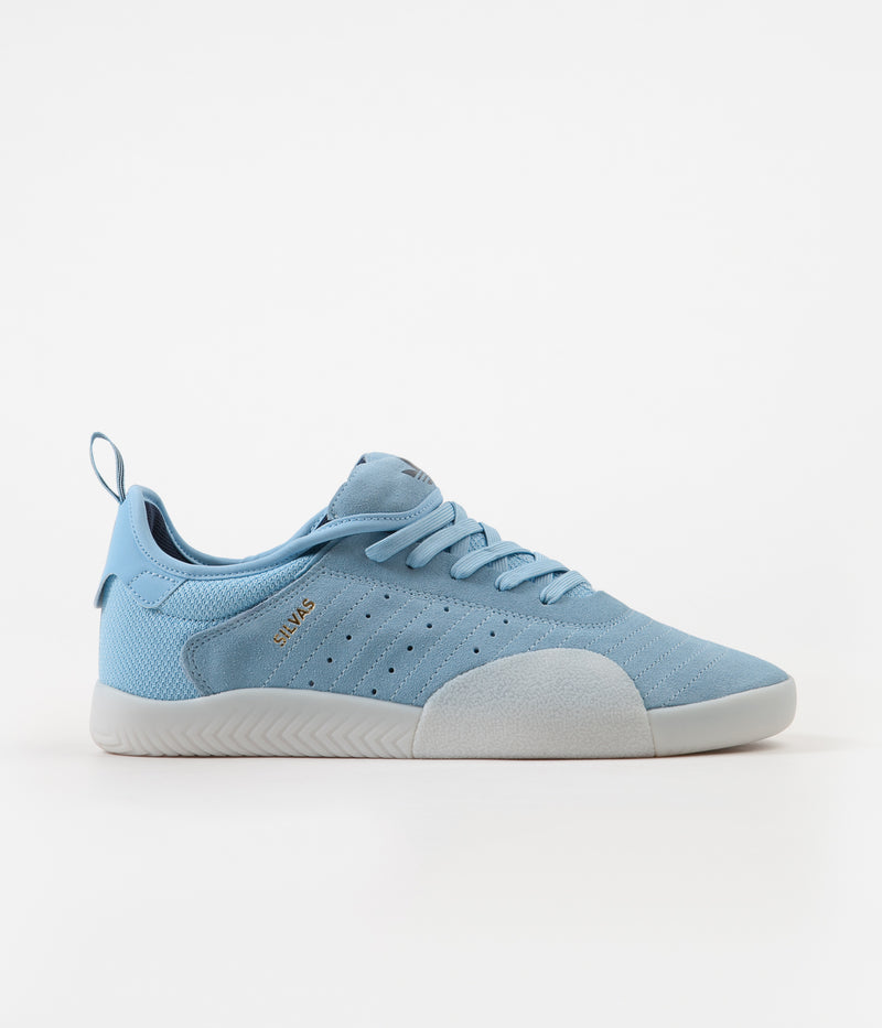 Adidas 3ST.003 'Miles Silvas' Shoes in Clear Blue and Collegiate Navy / White
