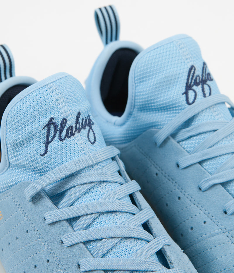 Adidas 3ST.003 'Miles Silvas' Shoes in Clear Blue and Collegiate Navy / White