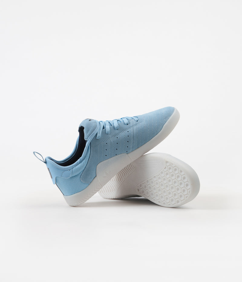 Adidas 3ST.003 'Miles Silvas' Shoes in Clear Blue and Collegiate Navy / White