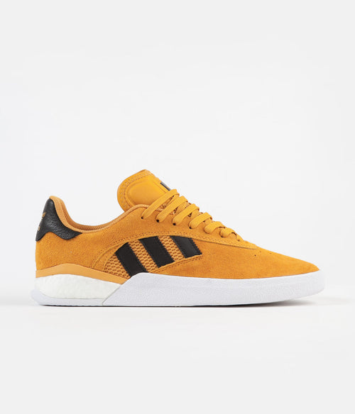 Adidas 3ST.004 'Miles Silvas' Shoes in Yellow and Core Black / Gold Metallic