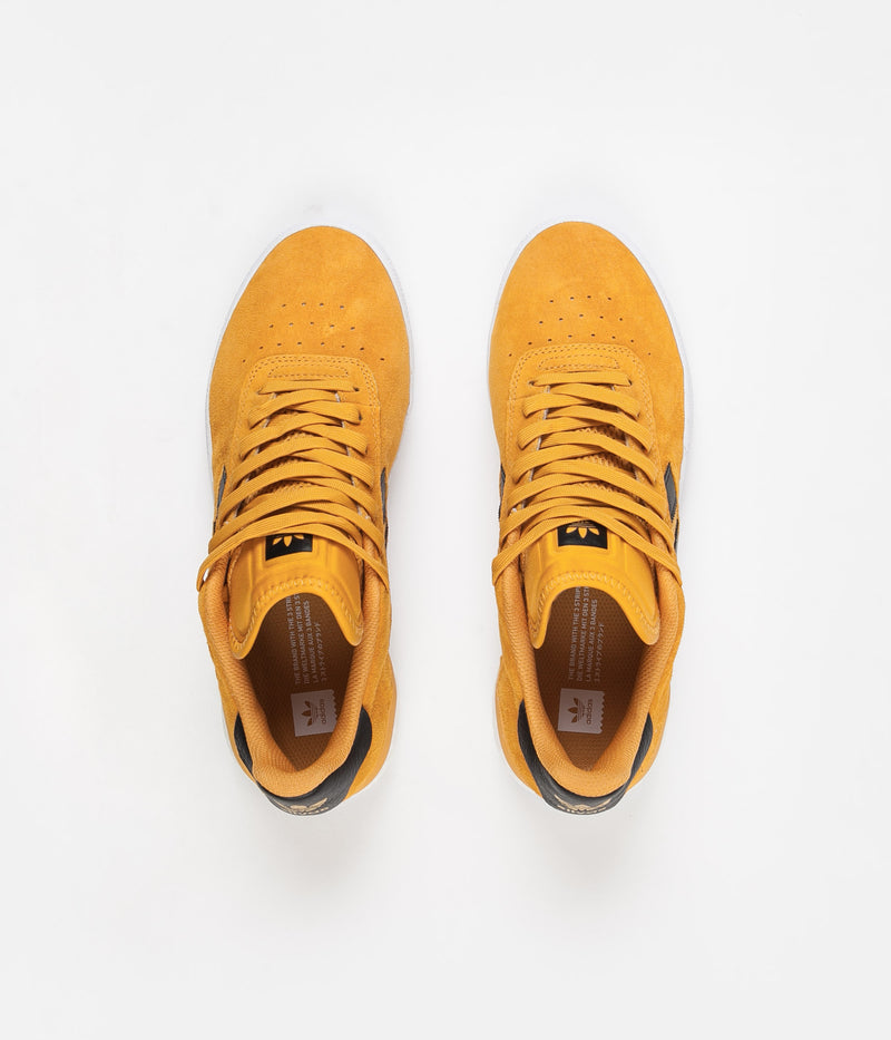 Adidas 3ST.004 'Miles Silvas' Shoes in Yellow and Core Black / Gold Metallic