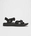 Nike ACG Air Deschutz+ Sandals in Black and Grey Fog and Black - Anthracite