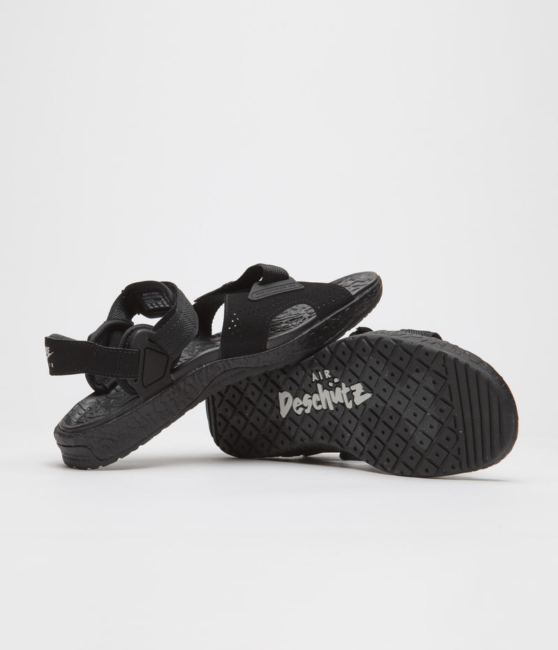 Nike ACG Air Deschutz+ Sandals in Black and Grey Fog and Black - Anthracite
