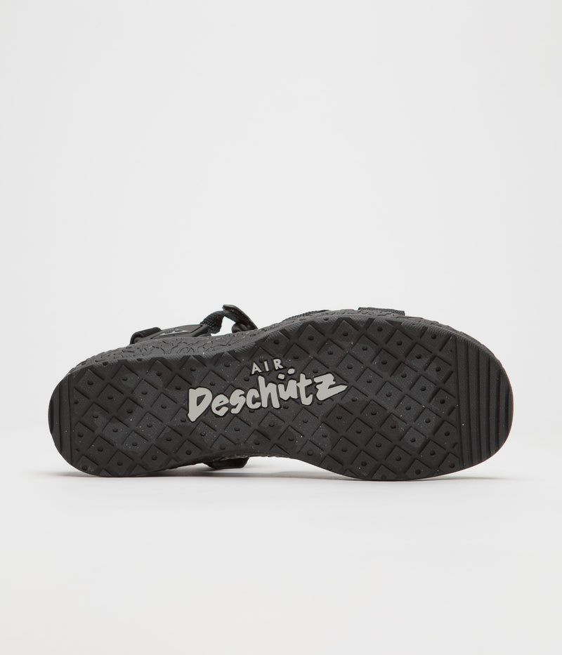 Nike ACG Air Deschutz+ Sandals in Black and Grey Fog and Black - Anthracite