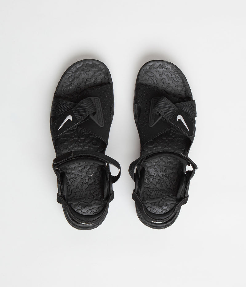Nike ACG Air Deschutz+ Sandals in Black and Grey Fog and Black - Anthracite