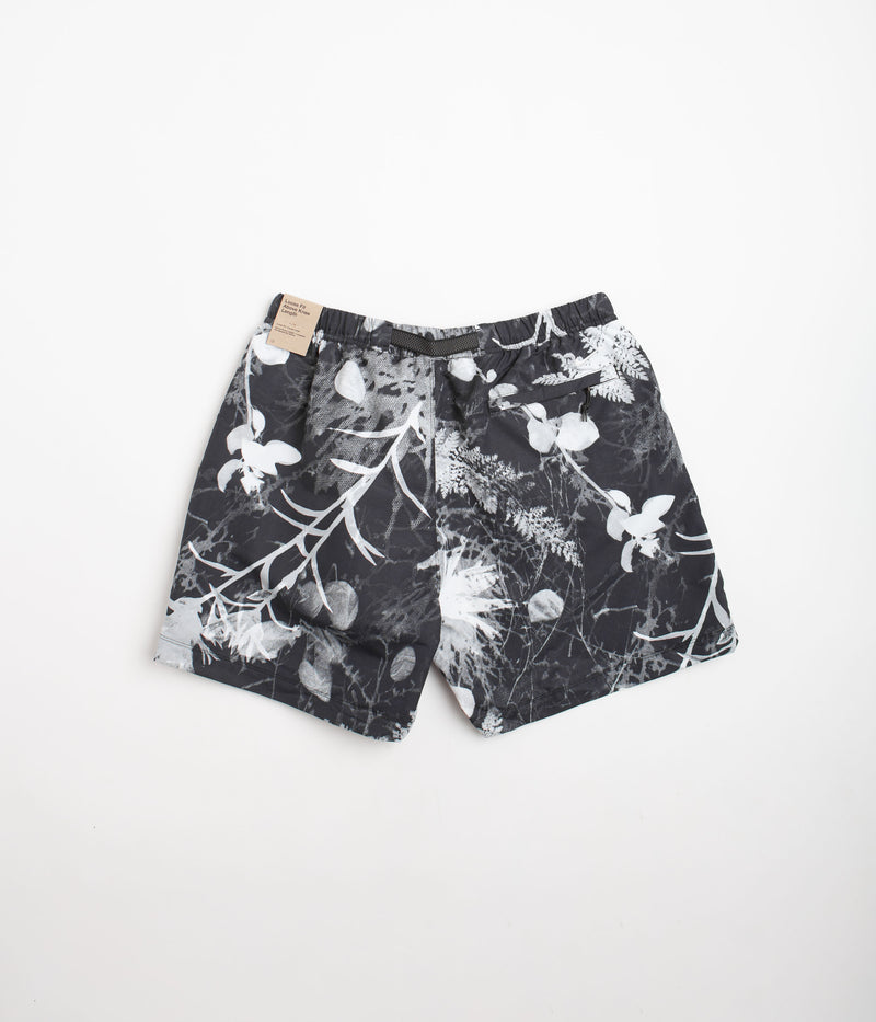 Nike ACG All Over Print Trail Shorts in Black and Anthracite / Summit White