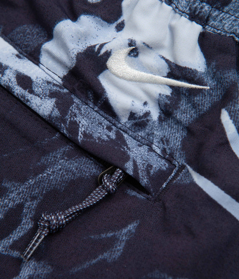 Nike ACG All Over Print Trail Shorts in Gridiron and Cobalt Bliss / Summit White