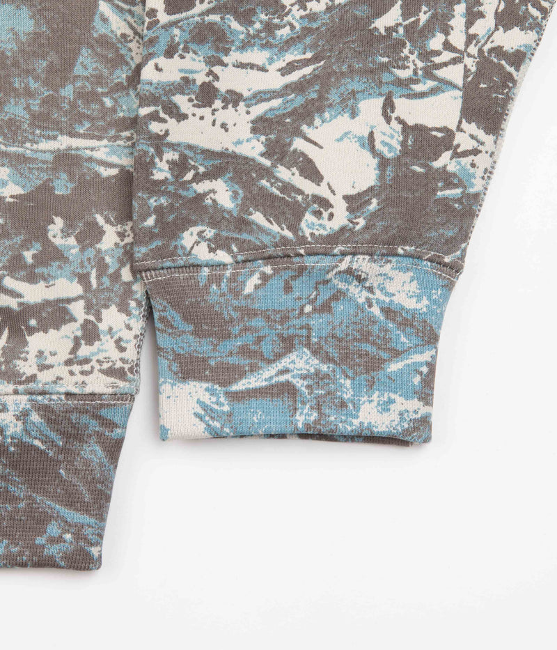 Nike ACG Allover Print Hoodie in Light Bone and Cave Stone / Summit White