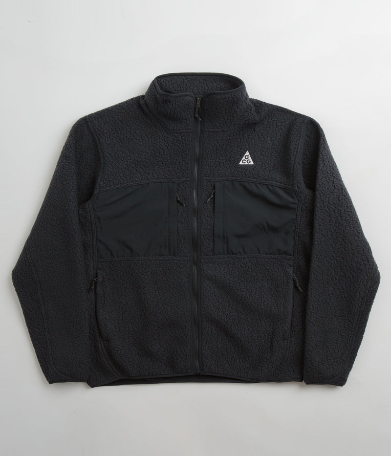 Nike ACG Arctic Wolf Full Zip Fleece in Black and Anthracite / Summit White