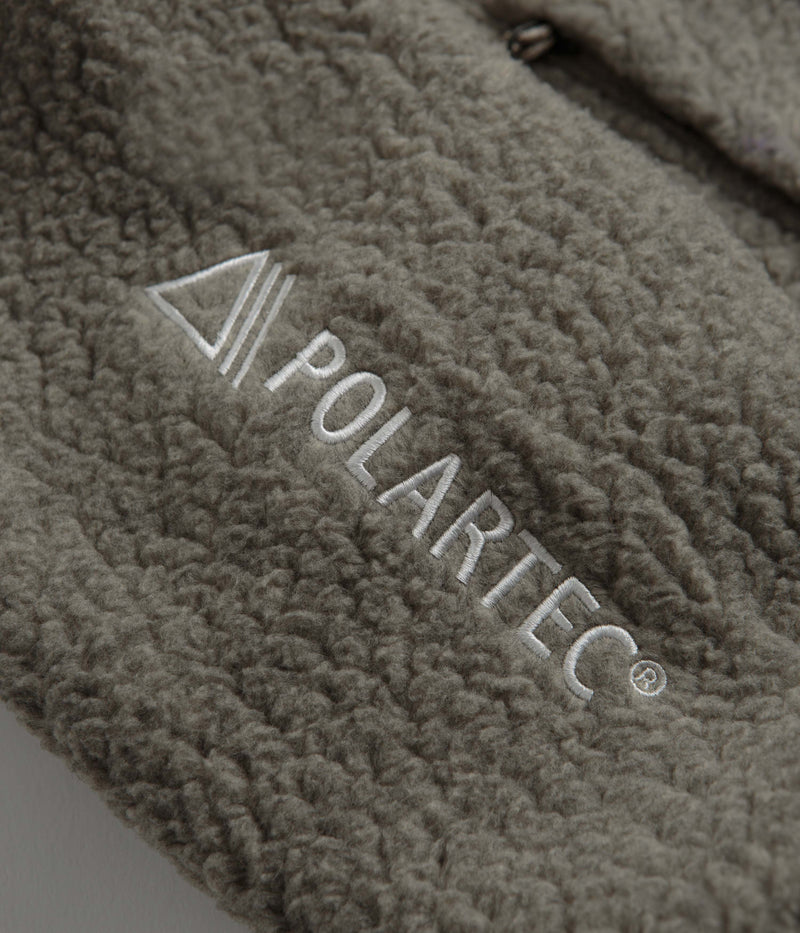 Nike ACG Arctic Wolf Full Zip Fleece in Khaki and Light Iron Ore / Summit White