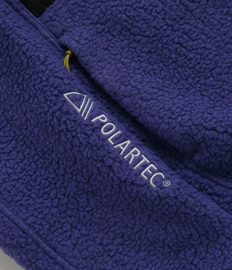 Nike ACG Arctic Wolf Full Zip Fleece in Persian Violet and Black / Summit White