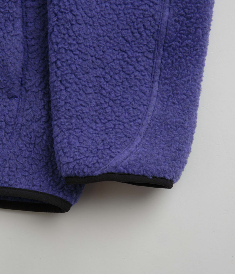 Nike ACG Arctic Wolf Full Zip Fleece in Persian Violet and Black / Summit White