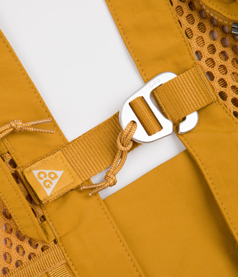 Nike ACG Buttles Vest in Gold Suede and Sanddrift / Sanddrift