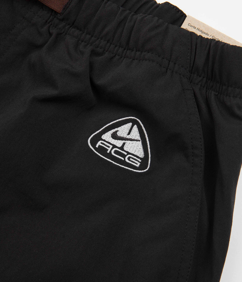 Nike ACG Caps Cargo Pants in Black and Earth / Black / Wolf Grey