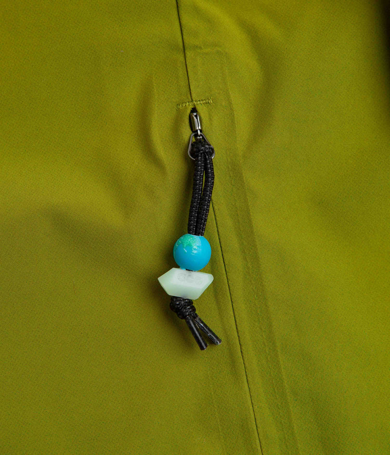 Nike ACG Cascade Rains Full Zip Jacket in Moss and Summit White