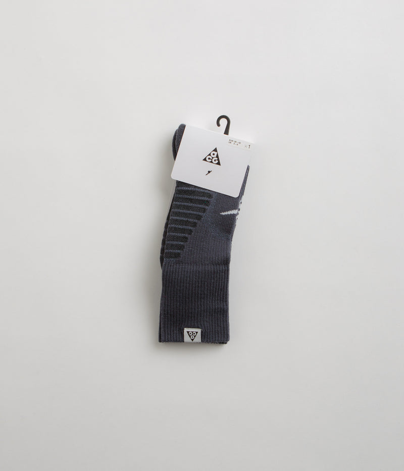 Nike ACG Cushioned Crew Socks in Gridiron and Black