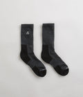 Nike ACG Everyday Cushioned Crew Socks in Anthracite and Volt / Black / Summit White