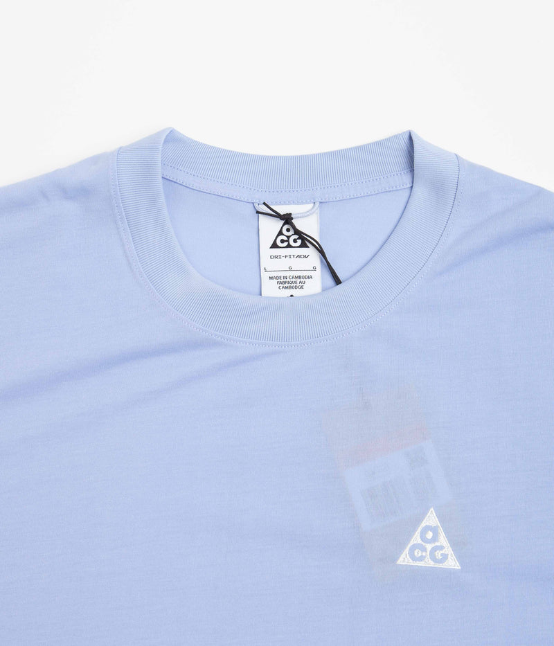 Nike ACG Goat Rocks T-Shirt in Cobalt Bliss and Summit White / Summit White