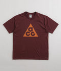 Nike ACG HBR T-Shirt in Night Maroon