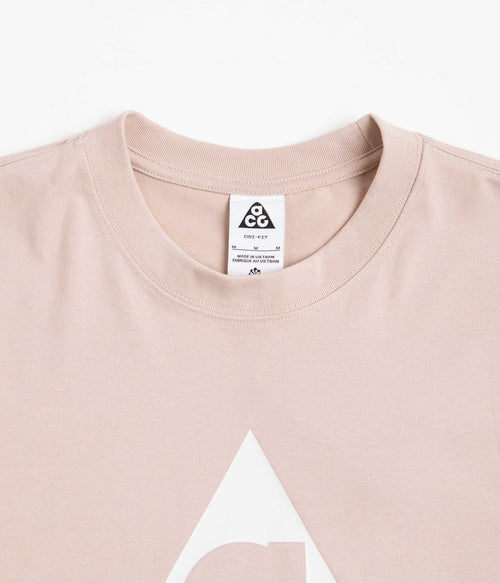 Nike ACG HBR T-Shirt in Pink Oxford