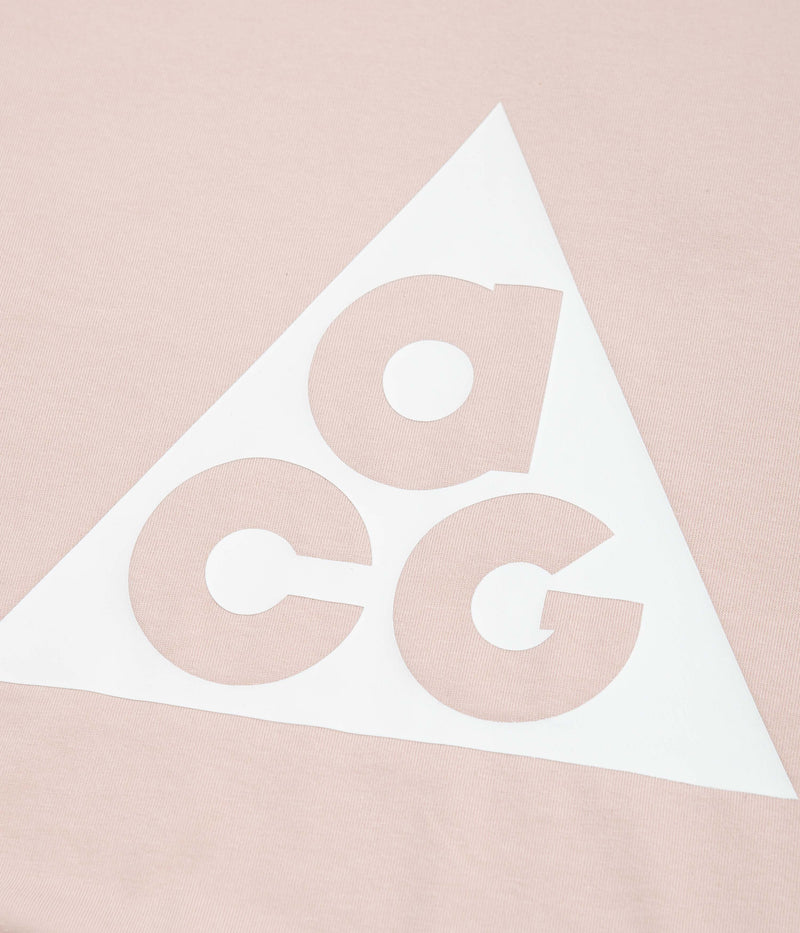 Nike ACG HBR T-Shirt in Pink Oxford