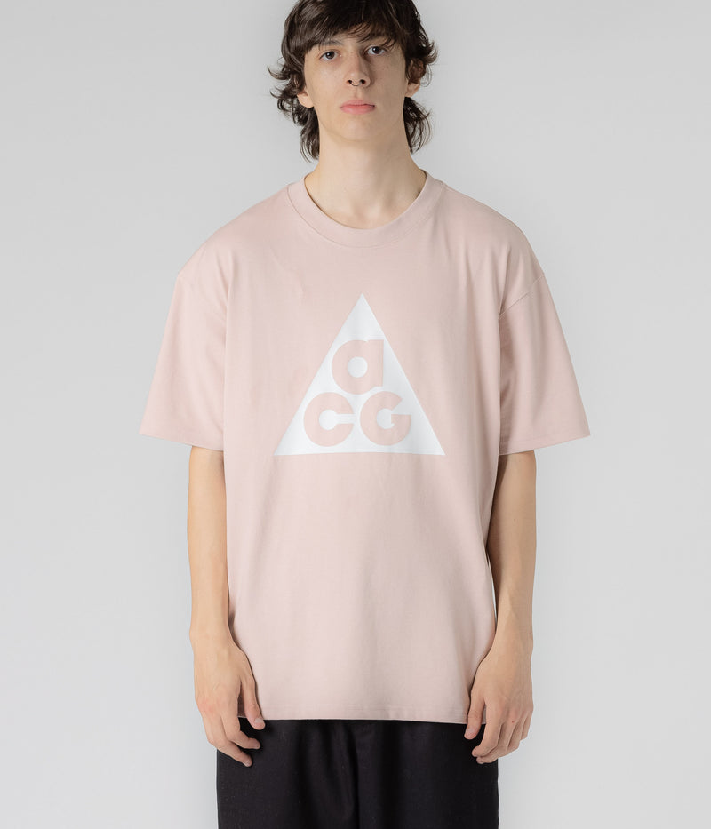 Nike ACG HBR T-Shirt in Pink Oxford