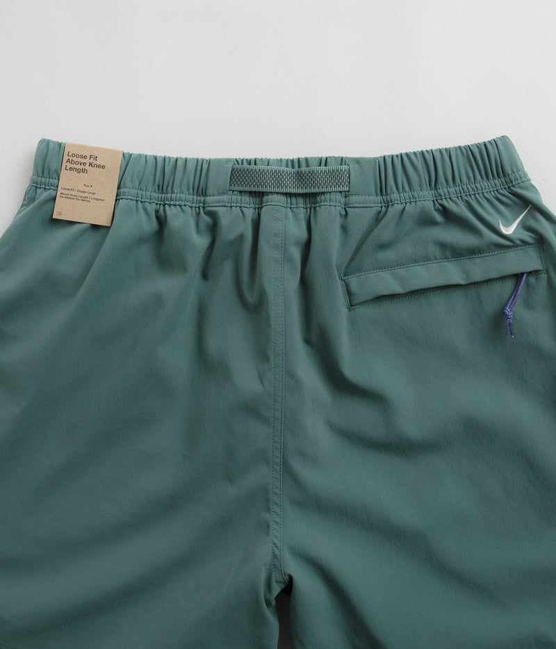 Nike ACG Hiking Shorts in Bicoastal and Vintage Green / Summit White