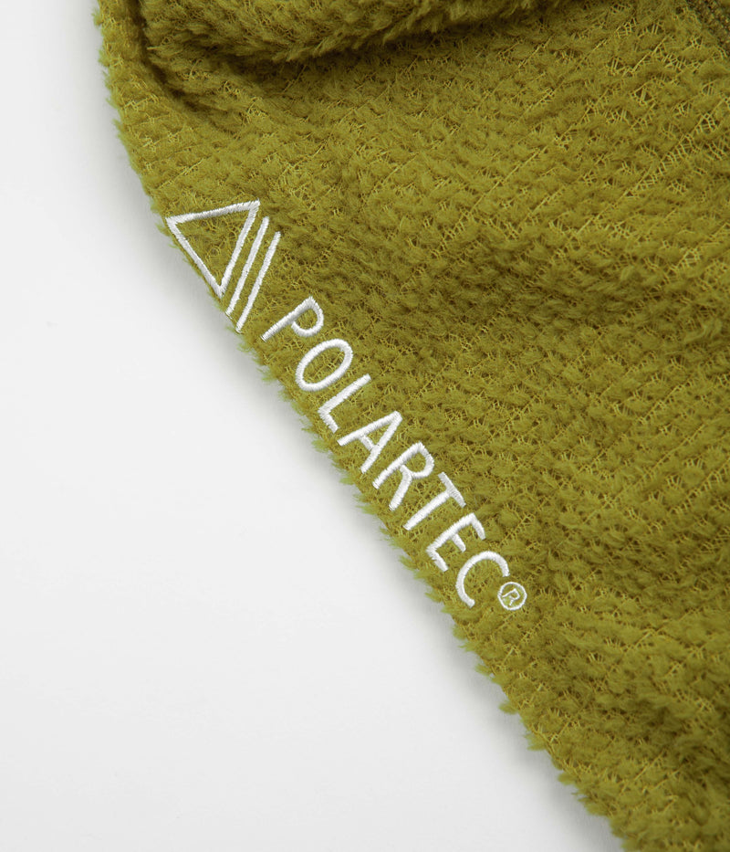 Nike ACG Lichen Caps Hoodie in Moss and Speed Yellow / Summit White