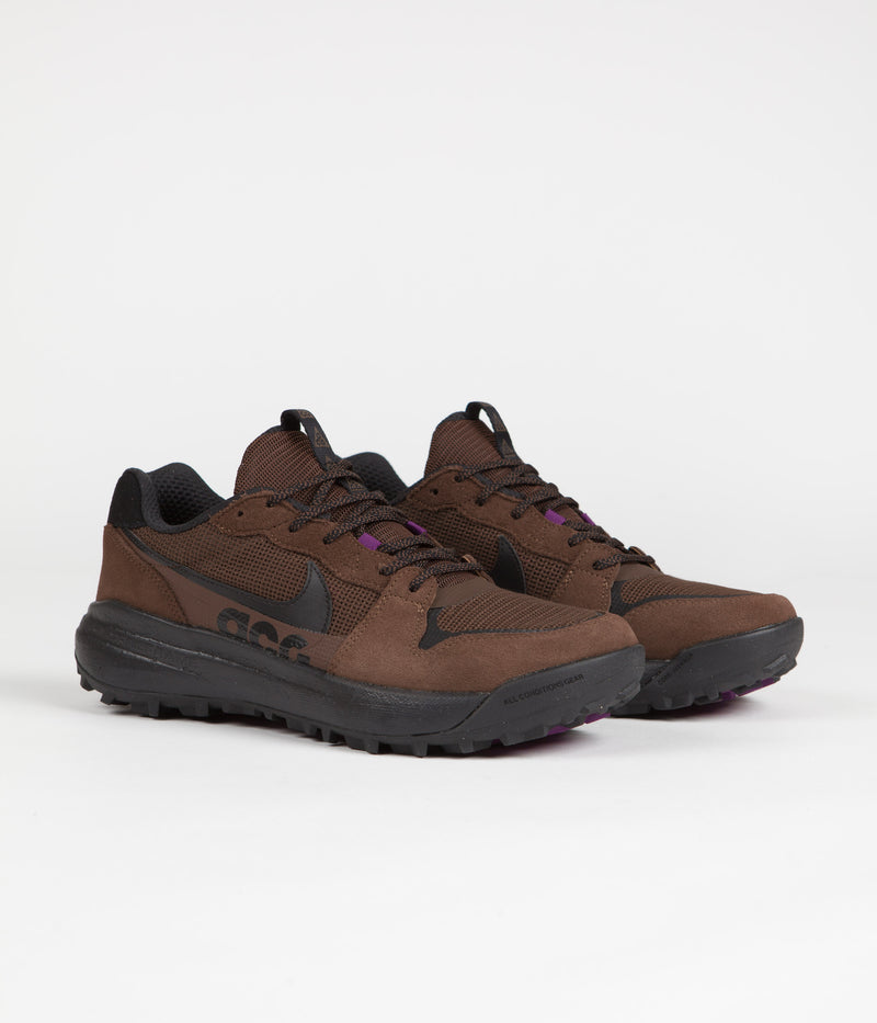 Nike ACG Lowcate Shoes in Cacao Wow and Black and Cacao Wow - Viotech