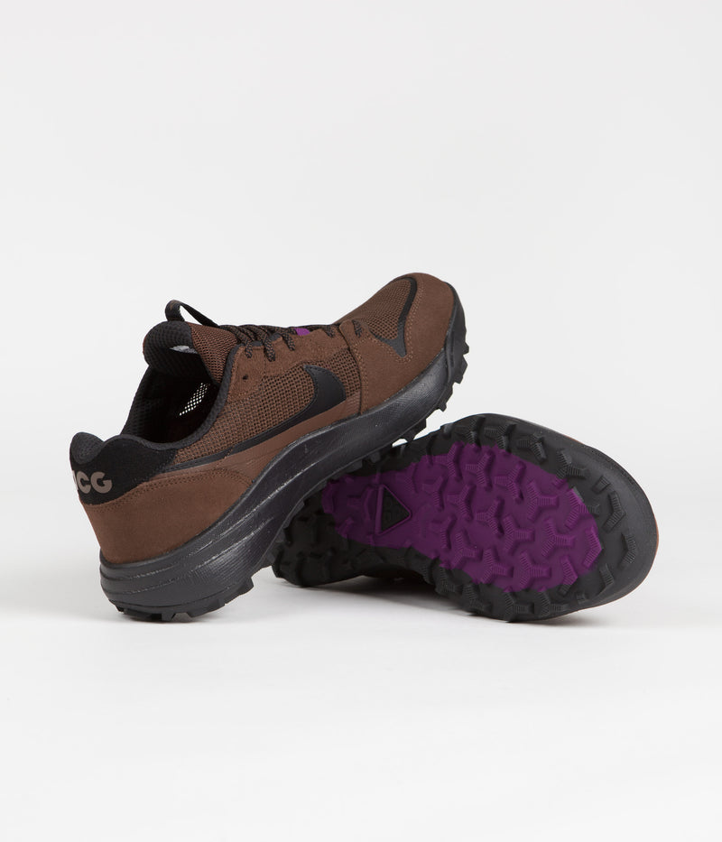 Nike ACG Lowcate Shoes in Cacao Wow and Black and Cacao Wow - Viotech