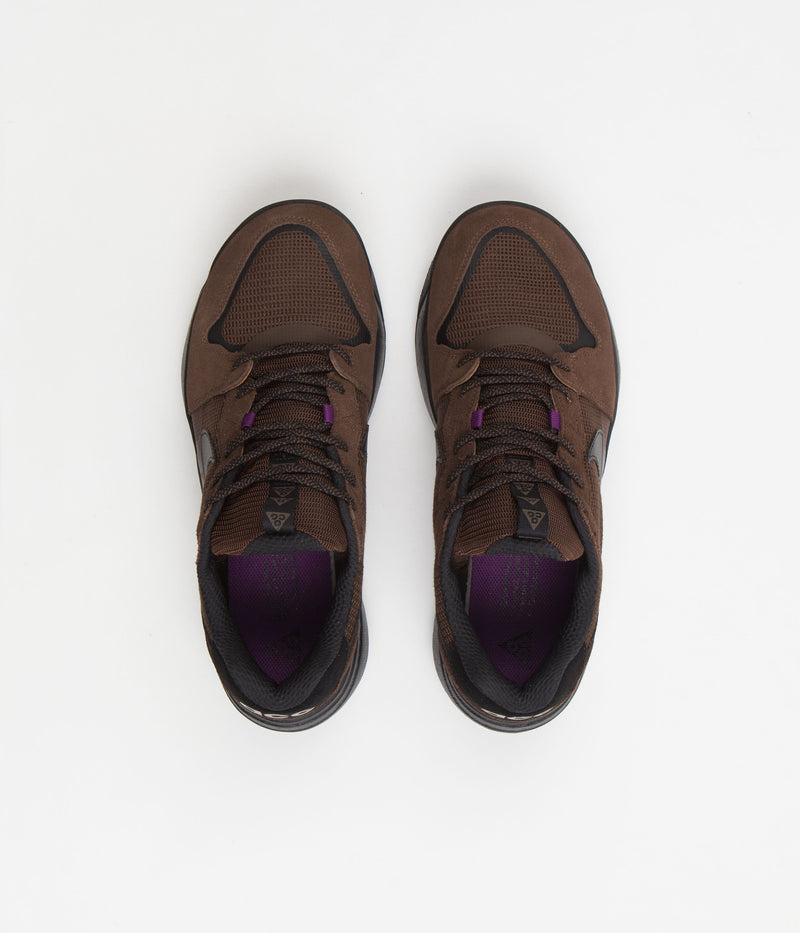 Nike ACG Lowcate Shoes in Cacao Wow and Black and Cacao Wow - Viotech