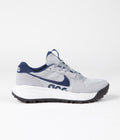 Nike ACG Lowcate Shoes in Wolf Grey and Navy and Grey Fog - Summit White