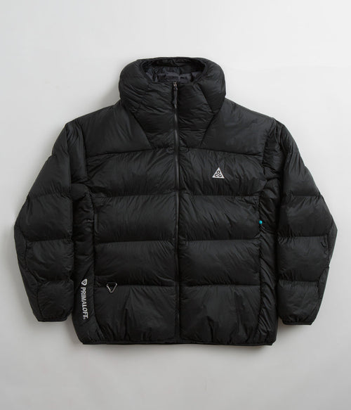 Nike ACG Lunar Lake Puffer Jacket in Black and Black / Dark Smoke Grey / Summit White