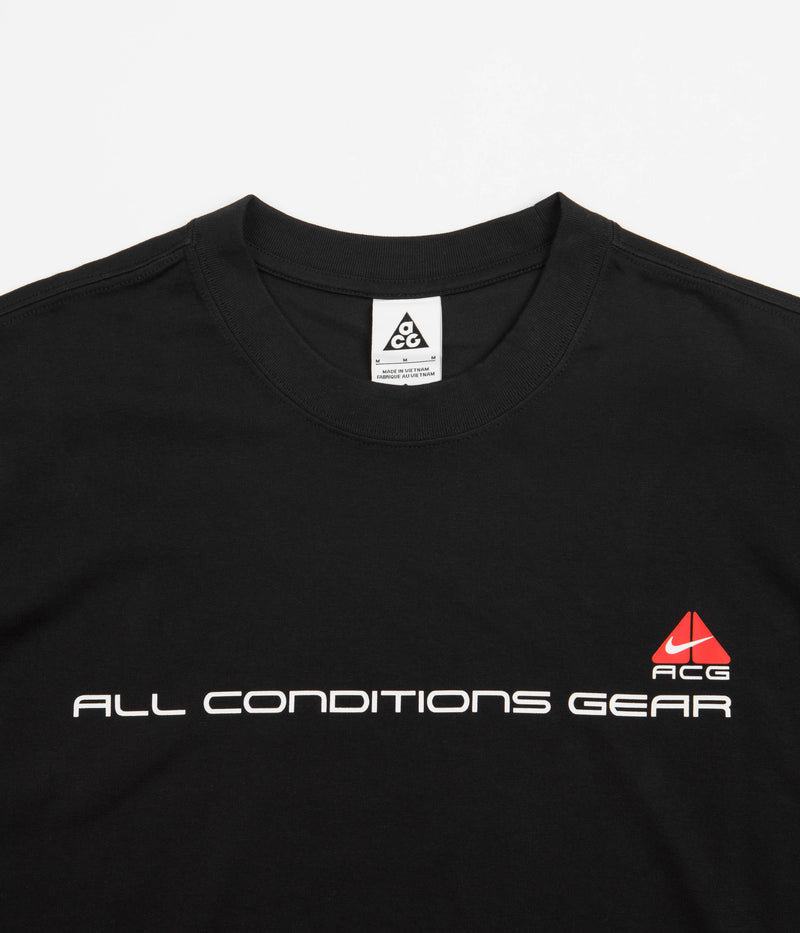 Nike ACG Lungs Long Sleeve T-Shirt in Black