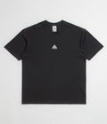 Nike ACG Lungs T-Shirt in Black and Light Smoke Grey / Summit White