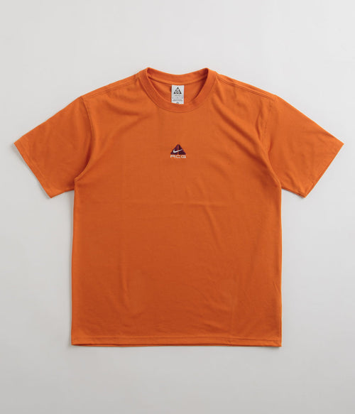 Nike ACG Lungs T-Shirt in Campfire Orange