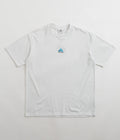 Nike ACG Lungs T-Shirt in Summit White and Aquarius Blue