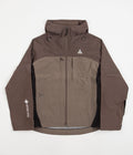Nike ACG Misery Ridge Jacket in Ironstone and Olive Grey / Black / Summit White