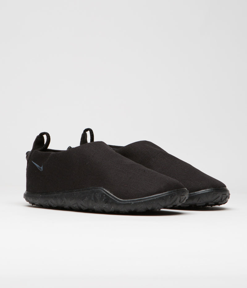 Nike ACG Moc Shoes in Black and Anthracite and Black - Black