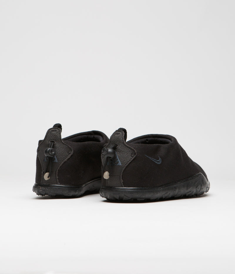 Nike ACG Moc Shoes in Black and Anthracite and Black - Black