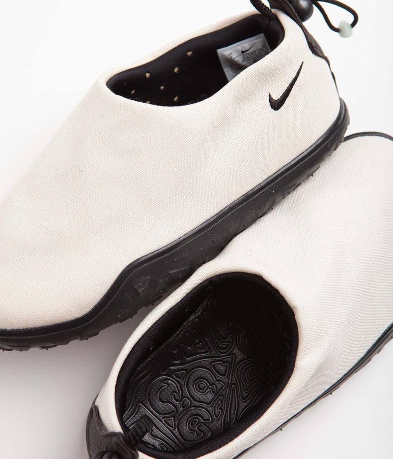 Nike ACG Moc Shoes in Summit White and Black and Summit White - Black