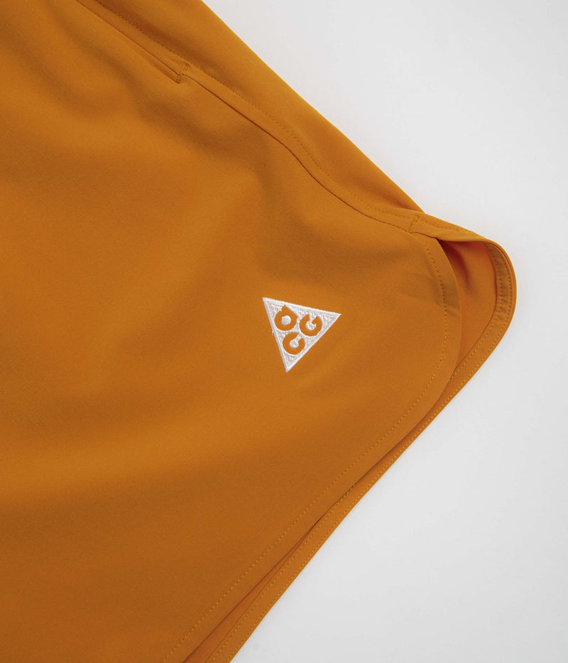 Nike ACG New Sands Shorts in Monarch and Dark Russet / Summit White