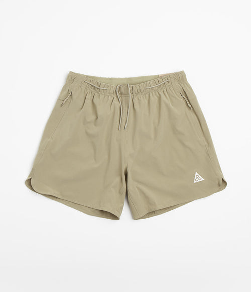 Nike ACG New Sands Shorts in Neutral Olive and Summit White
