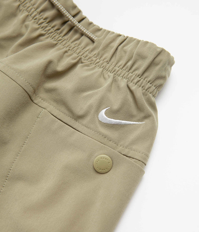 Nike ACG New Sands Shorts in Neutral Olive and Summit White