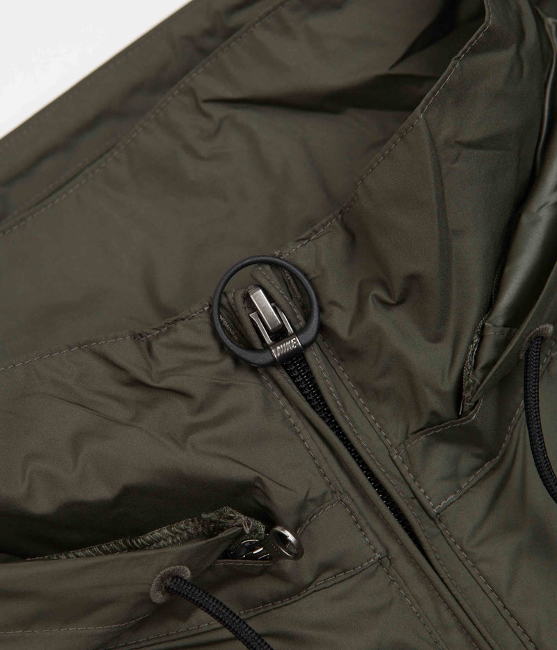 Nike ACG Oregon Series Micro Shell Jacket in Cargo Khaki and Earth / Black / Wolf Grey