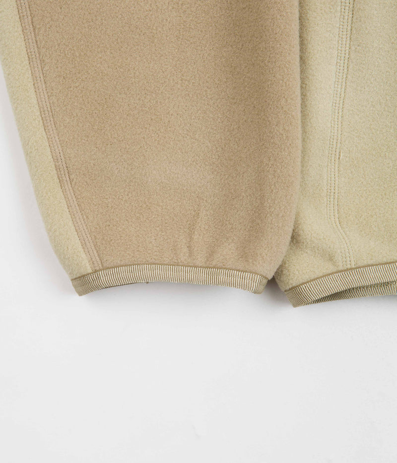 Nike ACG Polartec Wolf Tree Hoodie in Khaki and Limestone / Sanddrift