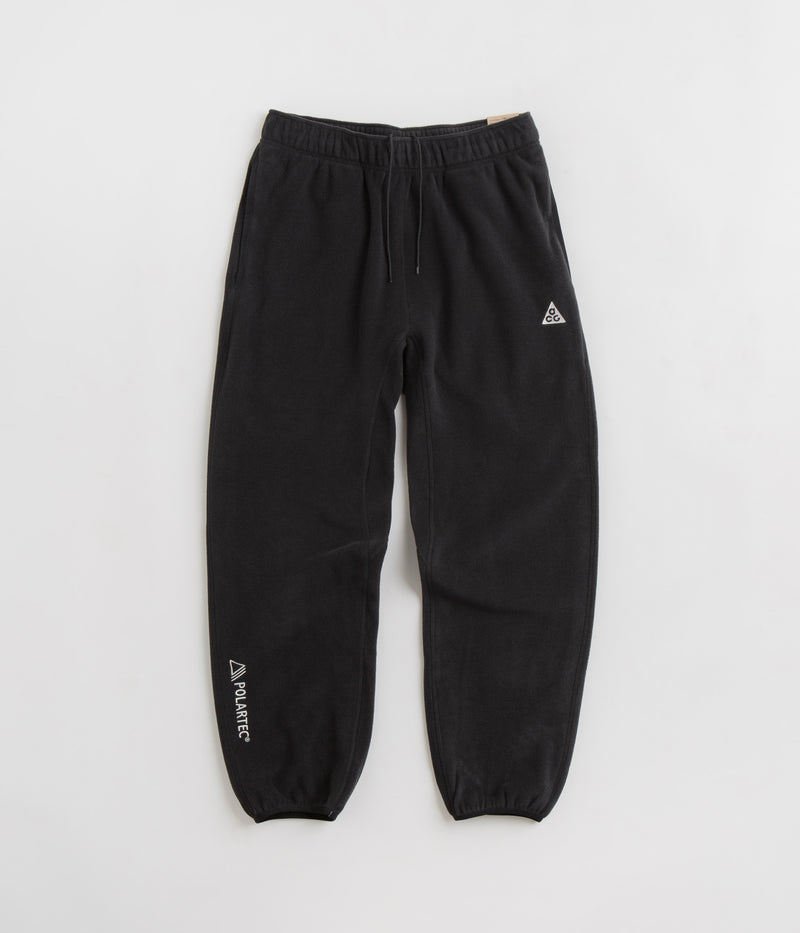 Nike ACG Polartec Wolf Tree Pants in Black and Black / Summit White