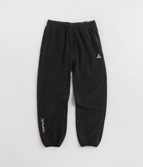Nike ACG Polartec Wolf Tree Pants in Black and Black / Summit White
